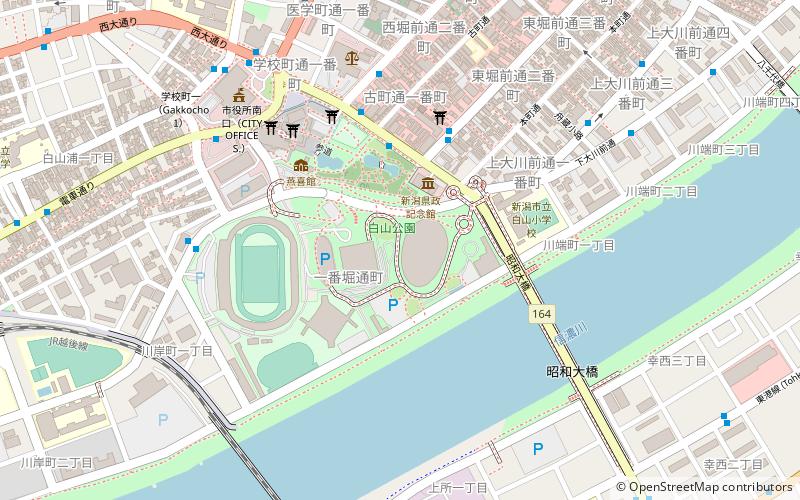Niigata-City Performing Arts Center location map