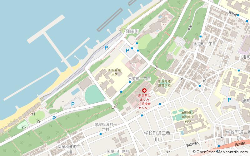 Niigata Seiryo University location map