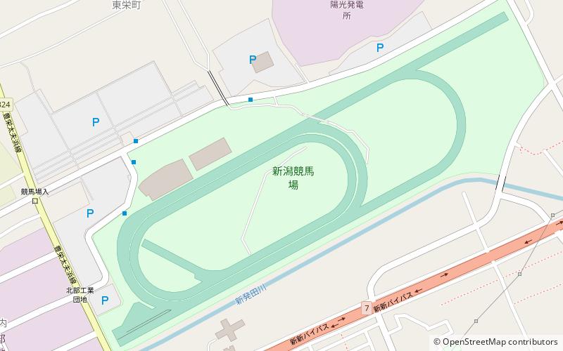 Niigata Racecourse location map
