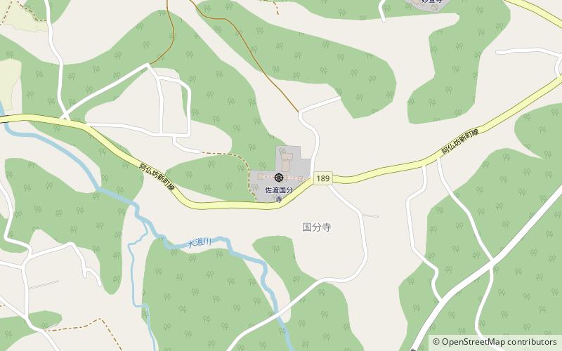 Sado Kokubun-ji location map