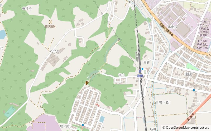 Sanjūsangendō Government Offices Site location map