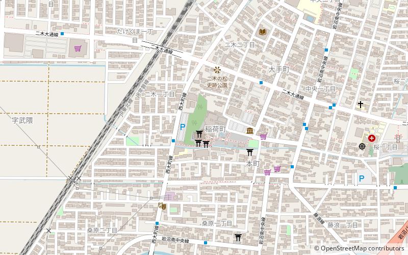 Takekoma Inari Shrine location map