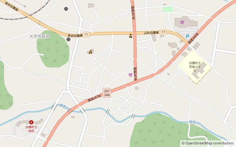 Shirataka location map