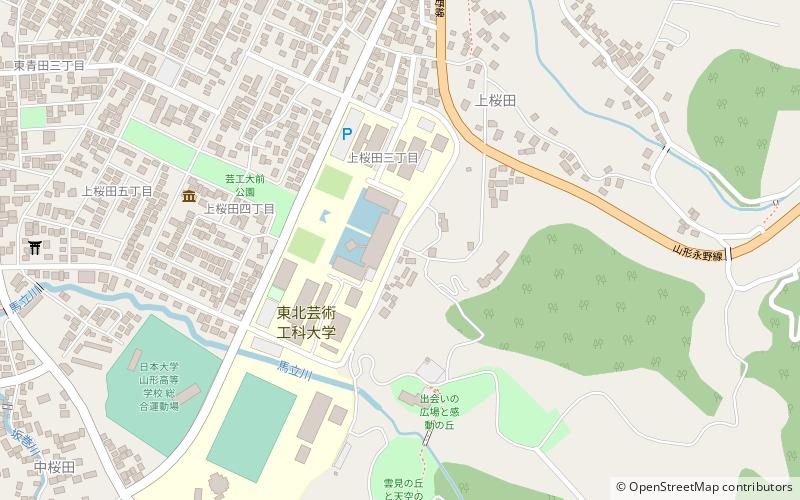 Université d'art et de design du Tōhoku location map