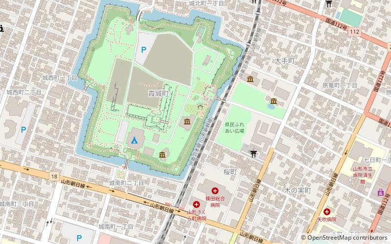 Yamagata Prefectural Museum location map