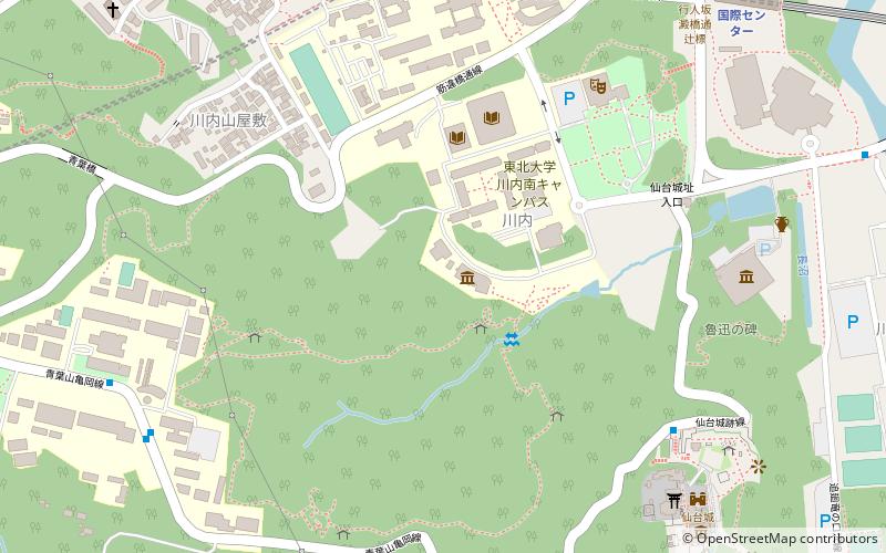 Dong bei da xue zhi wu yuan location map