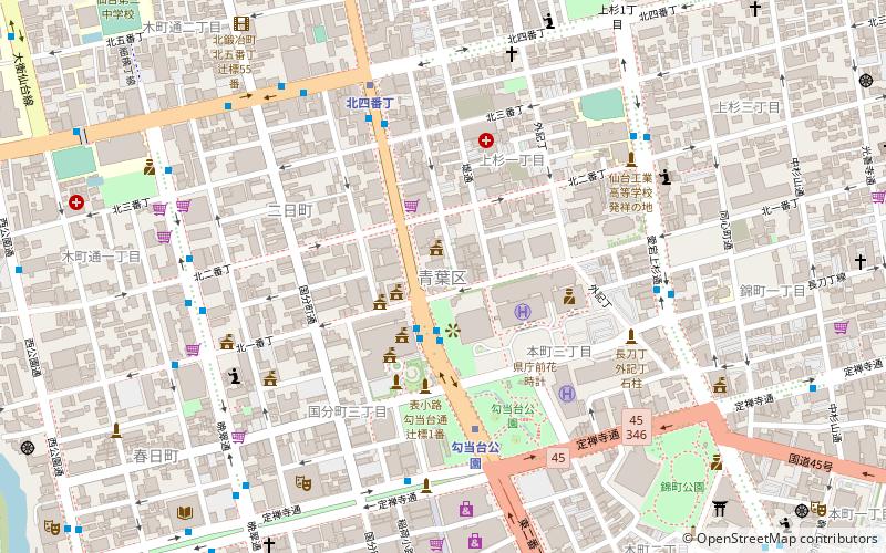 Aoba-ku location map