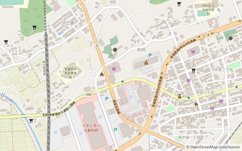 Rifu location map