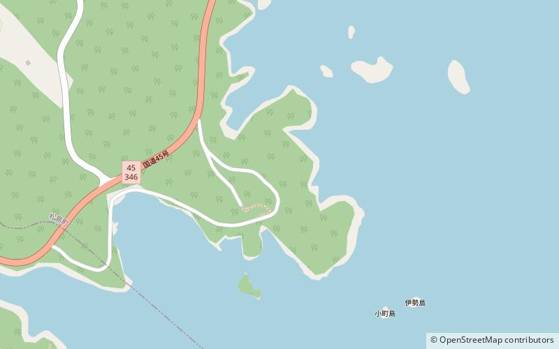 Matsushima Prefectural Natural Park location map
