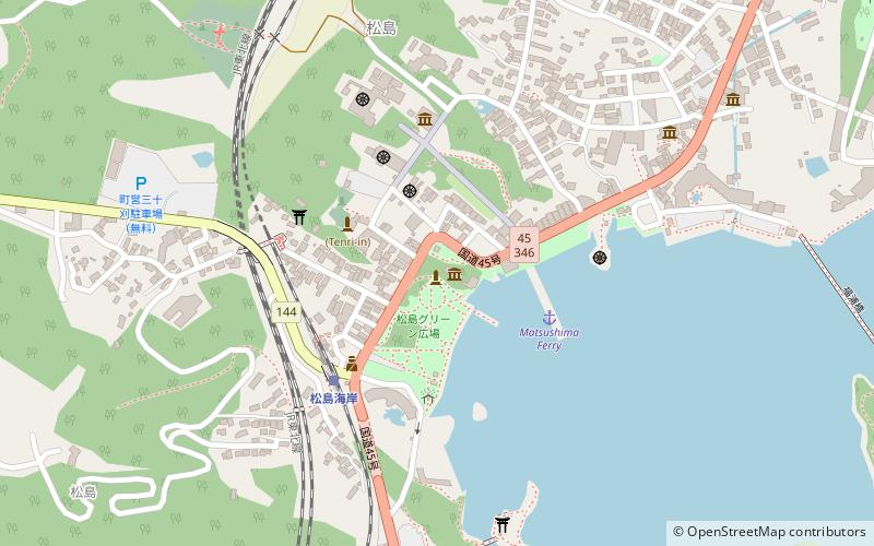 kanrantei matsushima location map