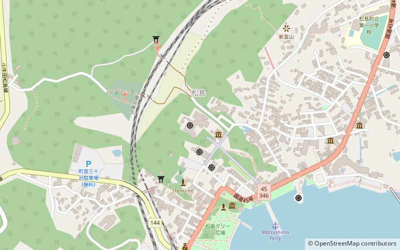 Zuigan-ji location map