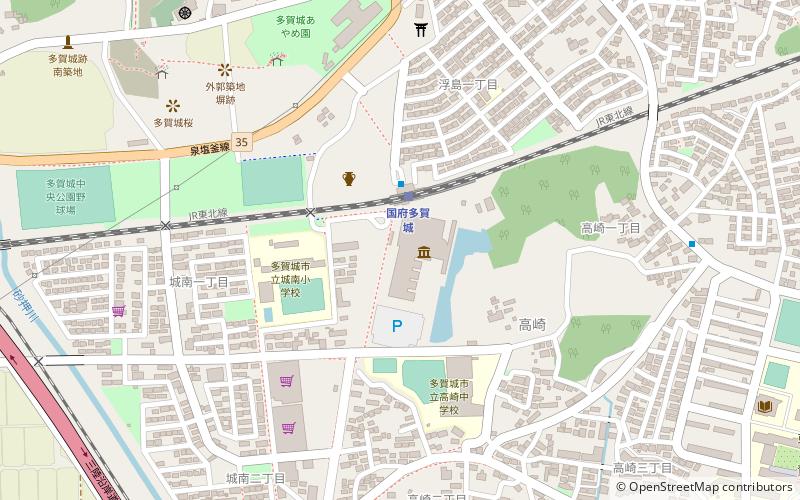 Tōhoku History Museum location map