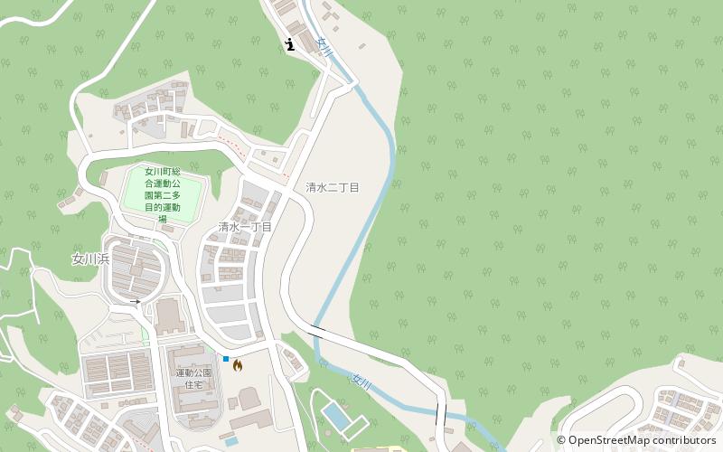 Oshika District location map