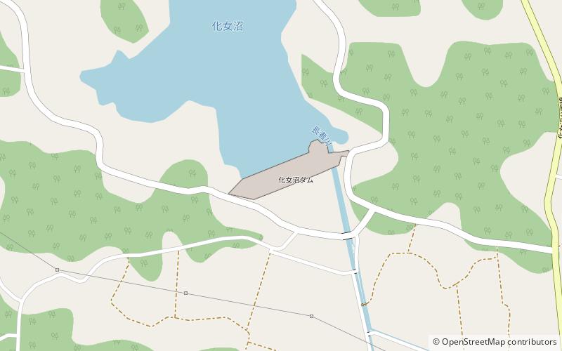 Kejyonuma Dam location map