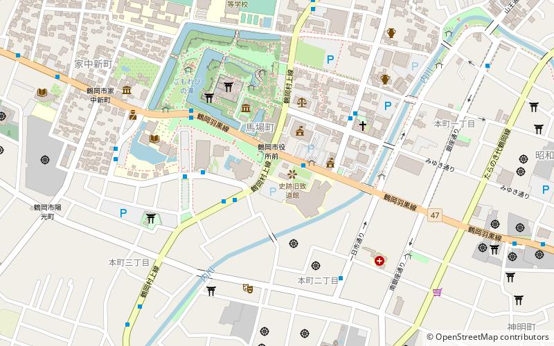 chidokan tsuruoka location map