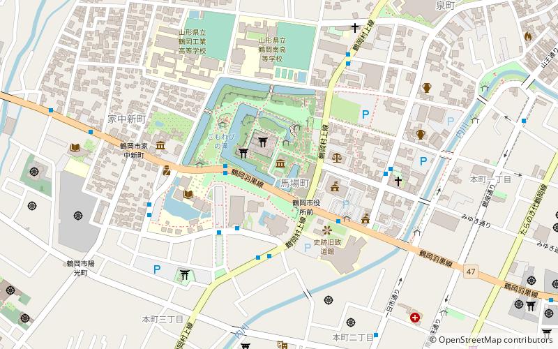 da bao guan tsuruoka location map