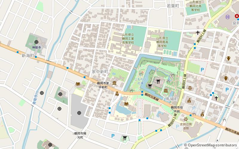 Sakai clan gardens location map