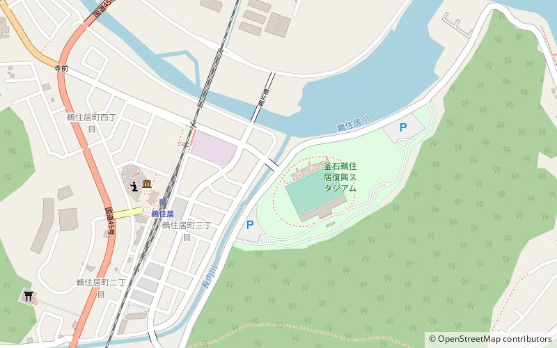 Kamaishi Recovery Memorial Stadium location map