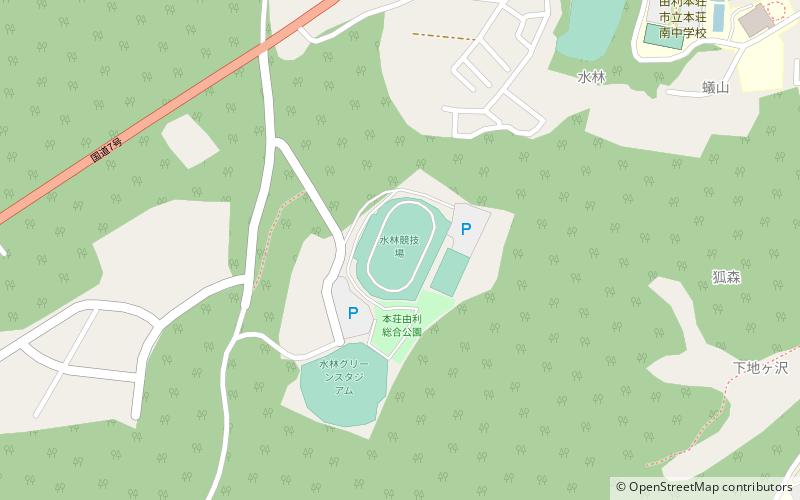 Mizubayashi Athletic Field location map