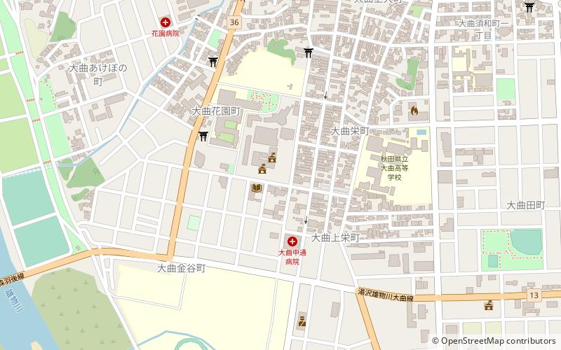 omagari daisen location map