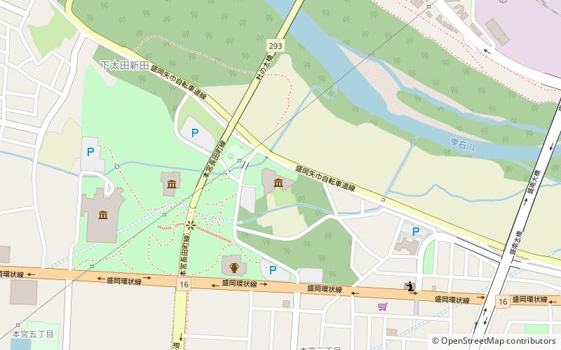 morioka city science center location map