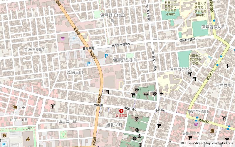 akita bank red arrows location map