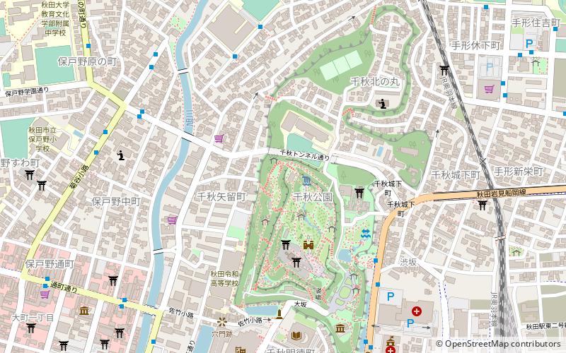 Kubota Castle location map