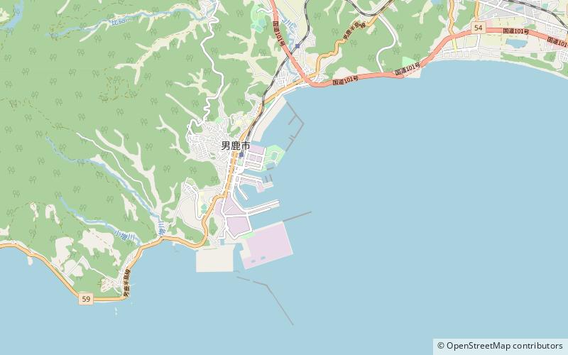 Port of Funagawa location map