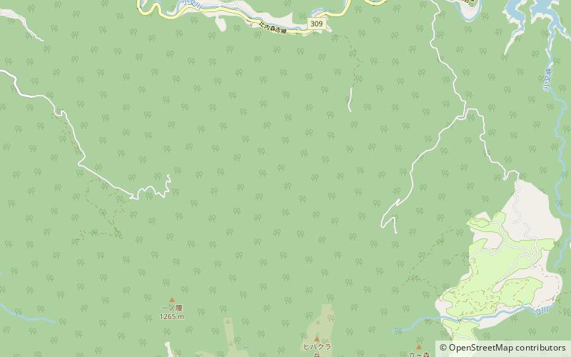 Chagama Falls location map