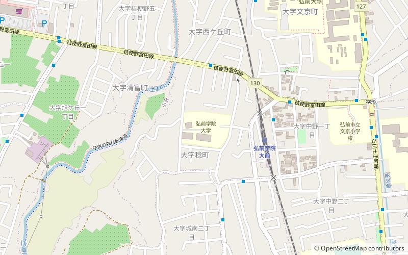 Hirosaki Gakuin University location map