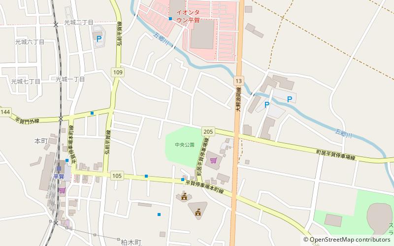 Hirakawa location map