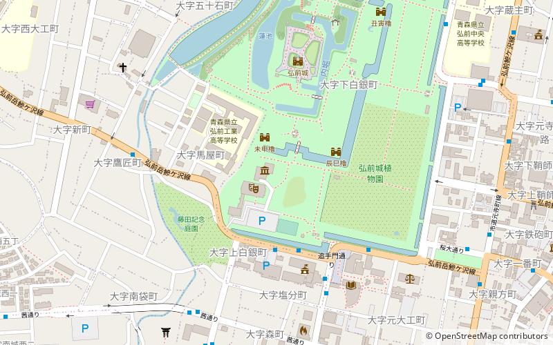 Hirosaki City Museum location map