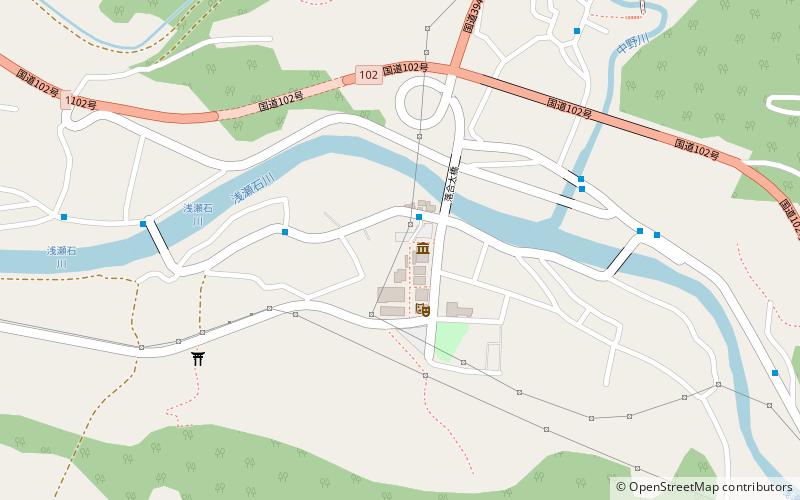 Jin zhikokeshi guan location map