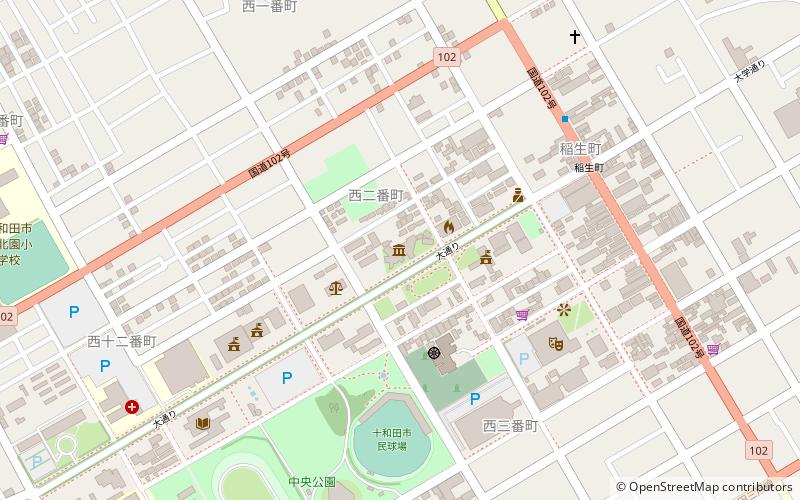Towada Art Center location map