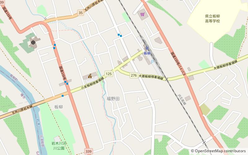 Itayanagi location map