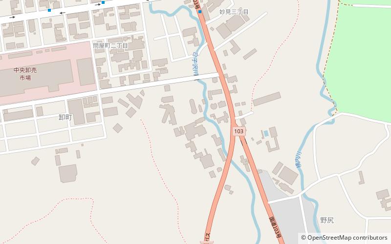 Aomori Chuo Gakuin University location map