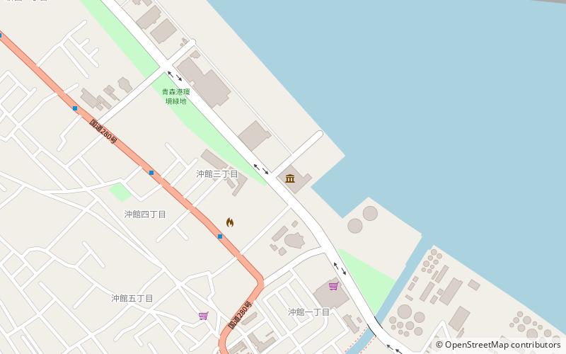Aomori Museum of History location map