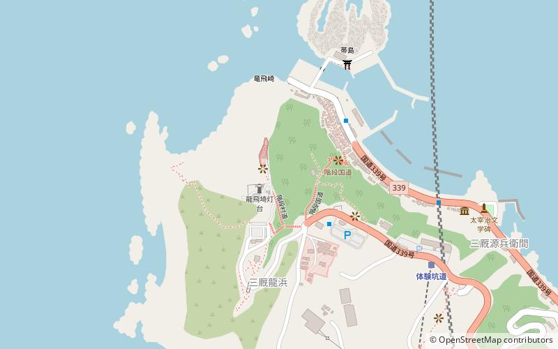 Cape Tappi location map
