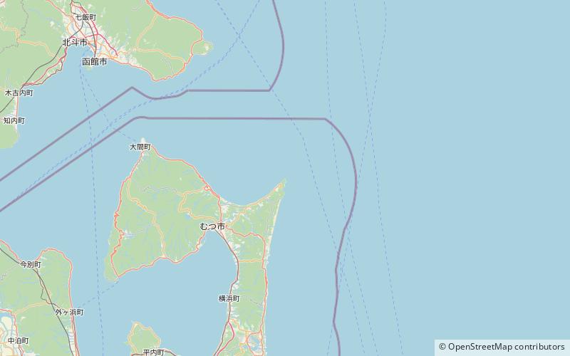 Cape Shiriya location map