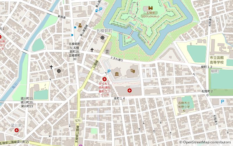 Hakodate Museum of Art location map