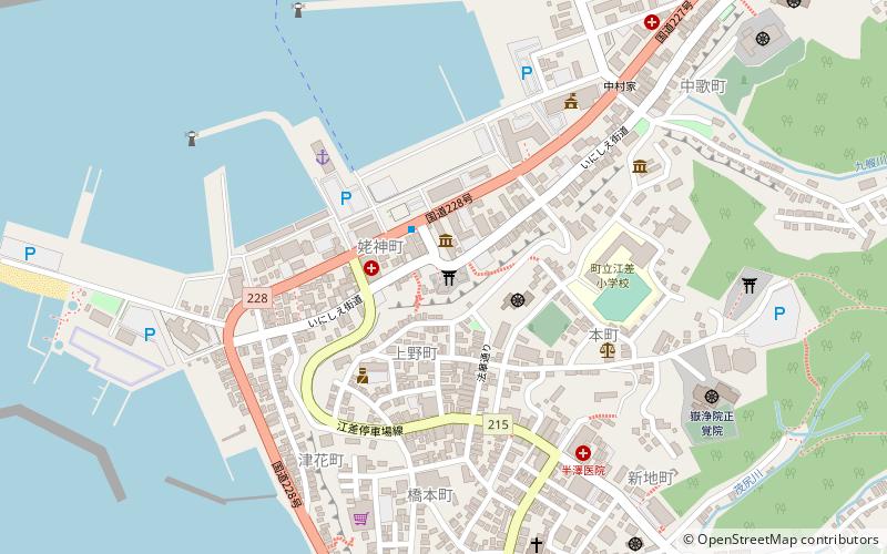 Ubagami Daijin-gū location map