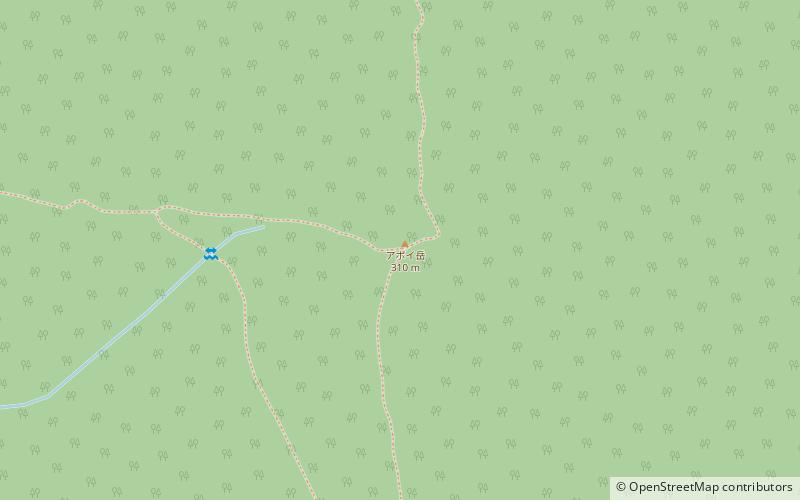 Mount Apoi Geopark location map