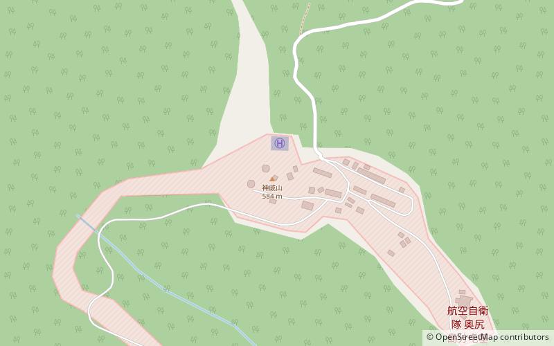 mount kamui okushiri location map