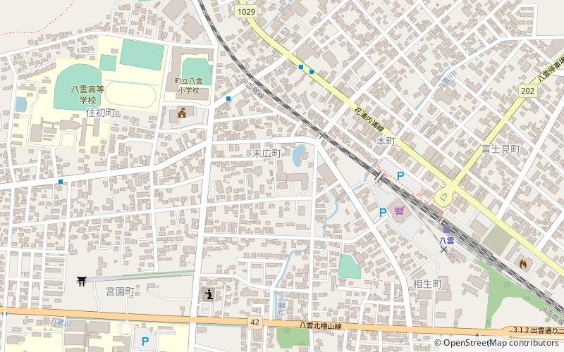 yakumo town museum location map