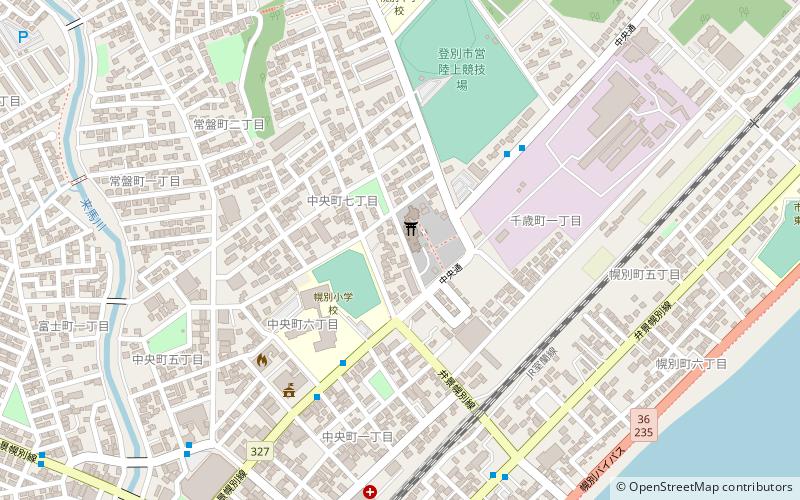 Yi tian shen she Katta Shinto Shrine location map