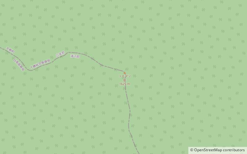 Mount Soematsu location map