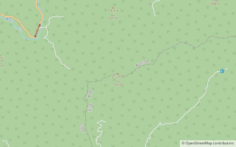 mount pirigai hidaka sanmyaku erimo quasi nationalpark location map