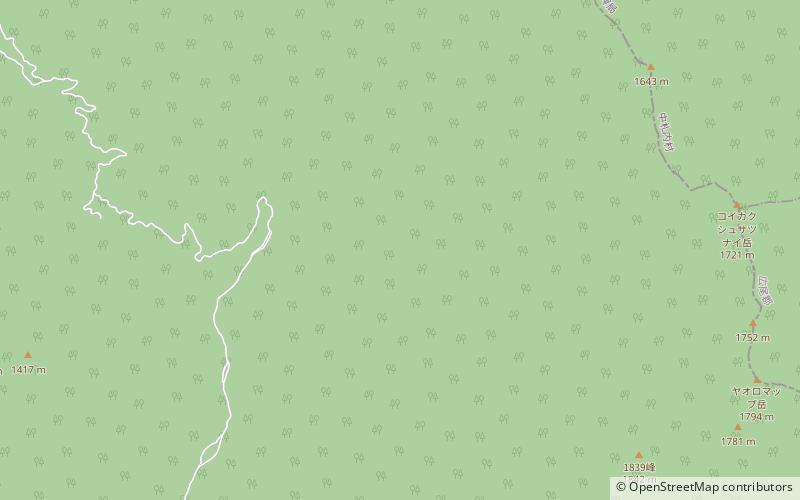 Mount Nishikawa location map