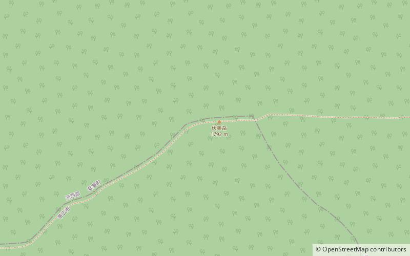 mont fushimi location map