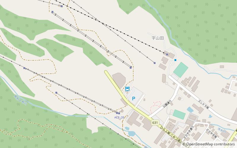 Niseko Mt. Resort Grand Hirafu location map